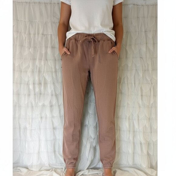 Abercrombie & Fitch Dark Mauve Sweatpants | Women's Size Small - Picture 1 of 7
